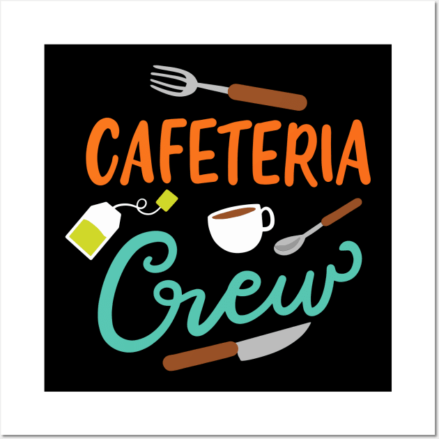 Cafeteria Crew Wall Art by maxcode